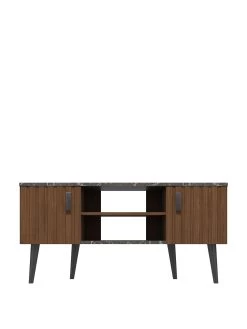 One Call Mabel Ready Assembled Corner TV Unit - Fits up To 45 Inch