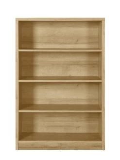 Everyday Metro 3 Piece Storage Bookcase Package - Oak - FSC® Certified -Home Comprehensive VKYNA SQ6 0000000006 OAK SLd2