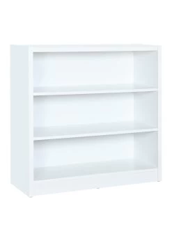 Everyday Metro Small Wide Bookcase - White - FSC® Certified -Home Comprehensive VKYNB SQ3 0000000013 WHITE SLa