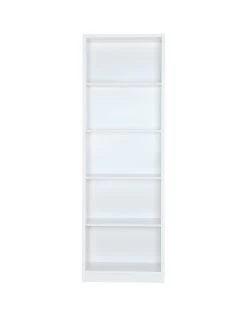 Everyday Metro Tall Wide Bookcase - White - FSC® Certified -Home Comprehensive VKYNF SQ2 0000000013 WHITE SLf