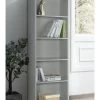 Everyday Metro Tall Wide Bookcase - Grey - FSC® Certified -Home Comprehensive VKYNK SQ1 0000000005 GREY RSr