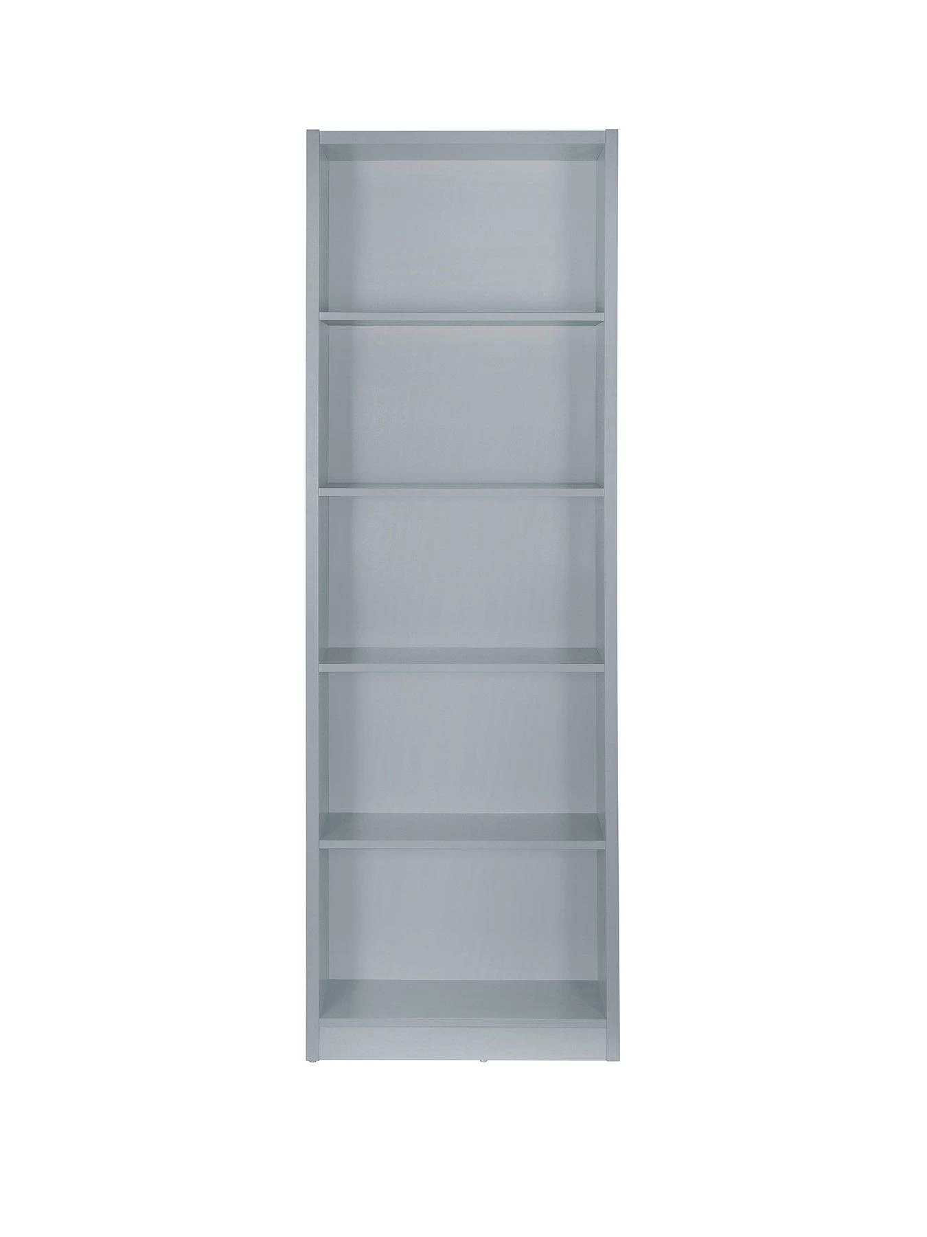 Everyday Metro Tall Wide Bookcase - Grey - FSC® Certified 4 Everyday Metro Tall Wide Bookcase - Grey - FSC® Certified - Image 2