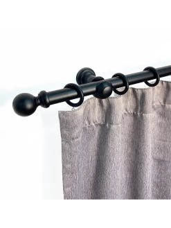 Very Home Galloway Ball Finial 28 Mm Curtain Pole 12 Very Home Galloway Ball Finial 28 Mm Curtain Pole -Home Comprehensive VL3LP SQ5 0000000004 BLACK SLd2