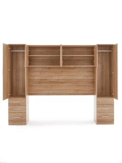 Panama Overbed Wardrobe - FSC® Certified 12 Panama Overbed Wardrobe - FSC® Certified -Home Comprehensive VLFDE SQ4 0000000006 OAK SLd