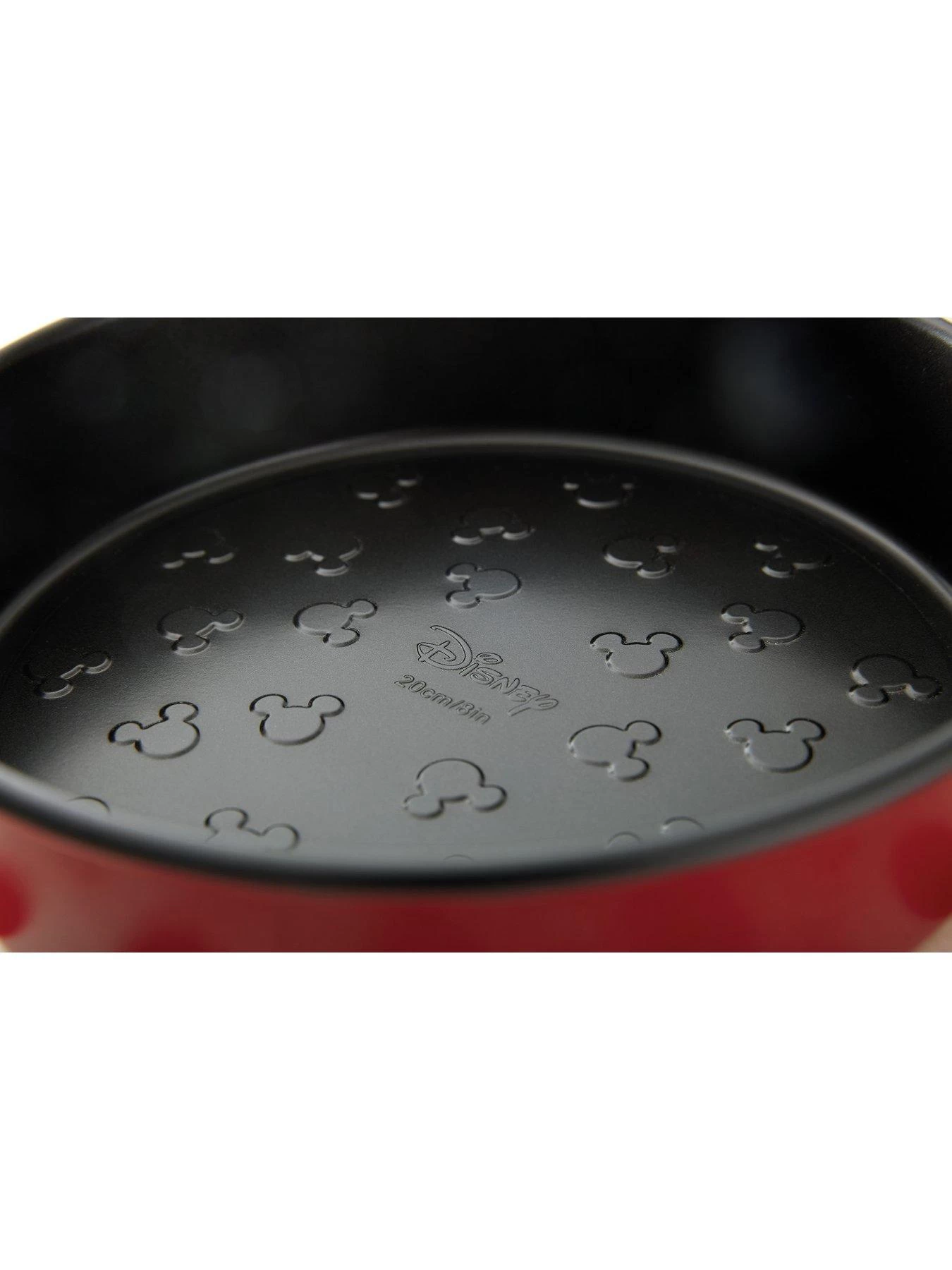 Prestige Disney Bake With Mickey Mouse 3 Piece Non Stick Mickey Head Cake Tins - Red & Black 5 Prestige Disney Bake With Mickey Mouse 3 Piece Non Stick Mickey Head Cake Tins - Red & Black - Image 3