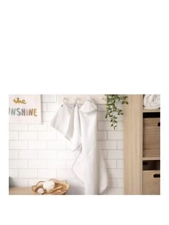 Mamas & Papas Elephant Print Baby Towelling Set- 3 Pack -Home Comprehensive VLT8E SQ3 0000000013 WHITE SLa