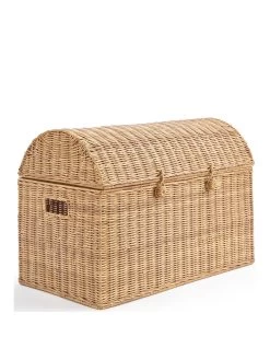 Lucy Mecklenburgh Home Medium Poly Rattan Storage Chest -Home Comprehensive VLUFA SQ3 0000000003 NATURAL SLa