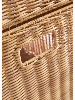Lucy Mecklenburgh Home Medium Poly Rattan Storage Chest -Home Comprehensive VLUFA SQ6 0000000003 NATURAL SLd2