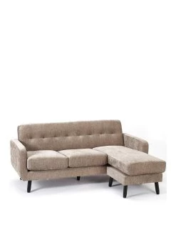Everyday Oslo Reversible Fabric Chaise Sofa - FSC® Certified -Home Comprehensive VM0Y6 SQ3 0000000003 NATURAL SLa