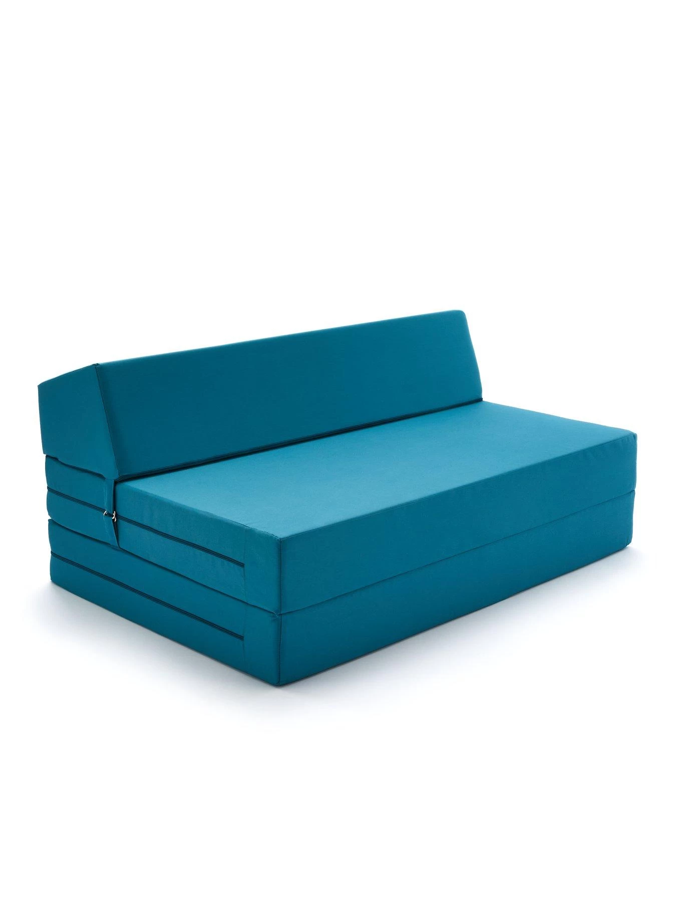 KAIKOO Double Folding Chair Bed Teal 4 KAIKOO Double Folding Chair Bed Teal - Image 2