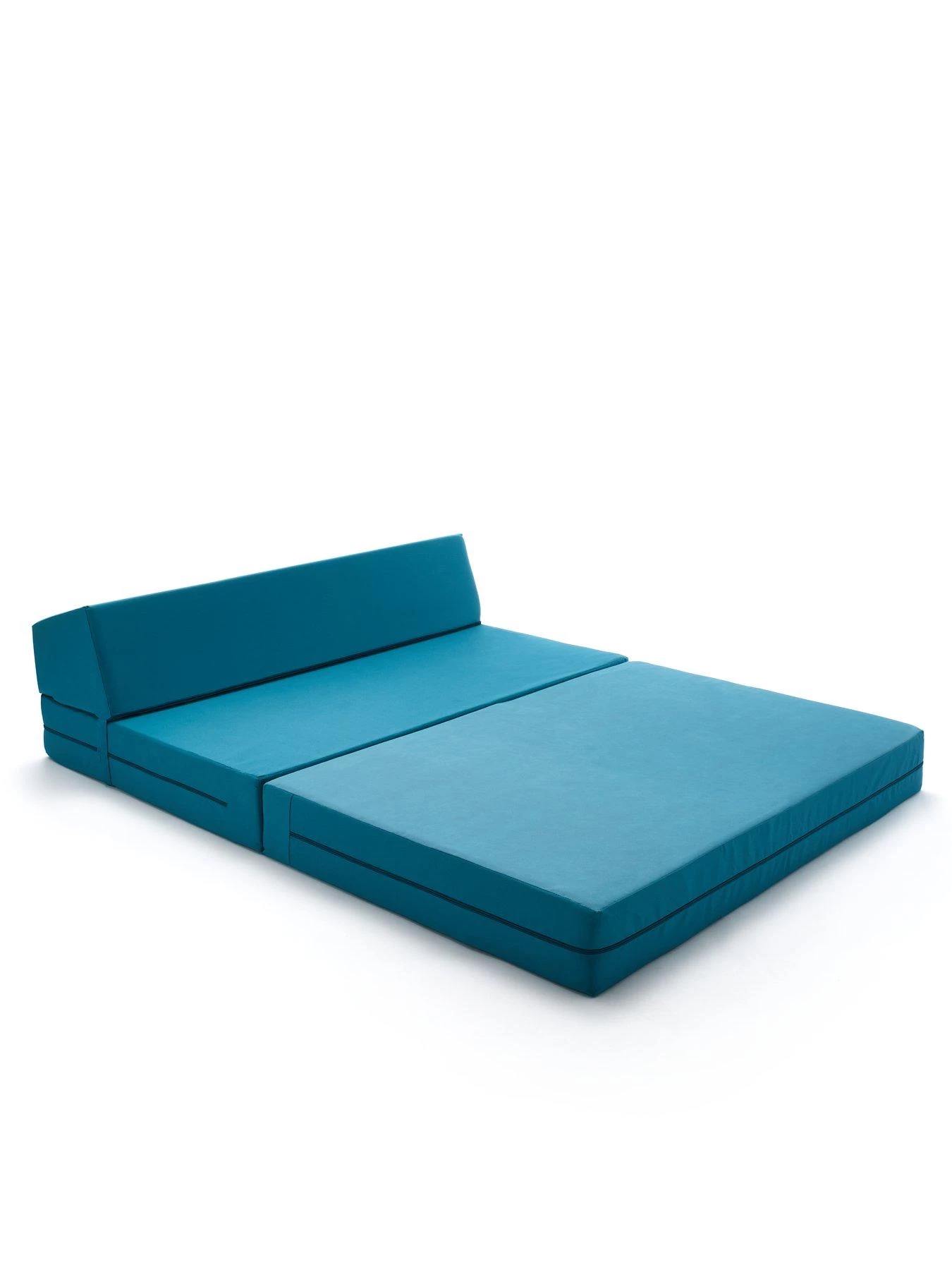 KAIKOO Double Folding Chair Bed Teal 5 KAIKOO Double Folding Chair Bed Teal - Image 3