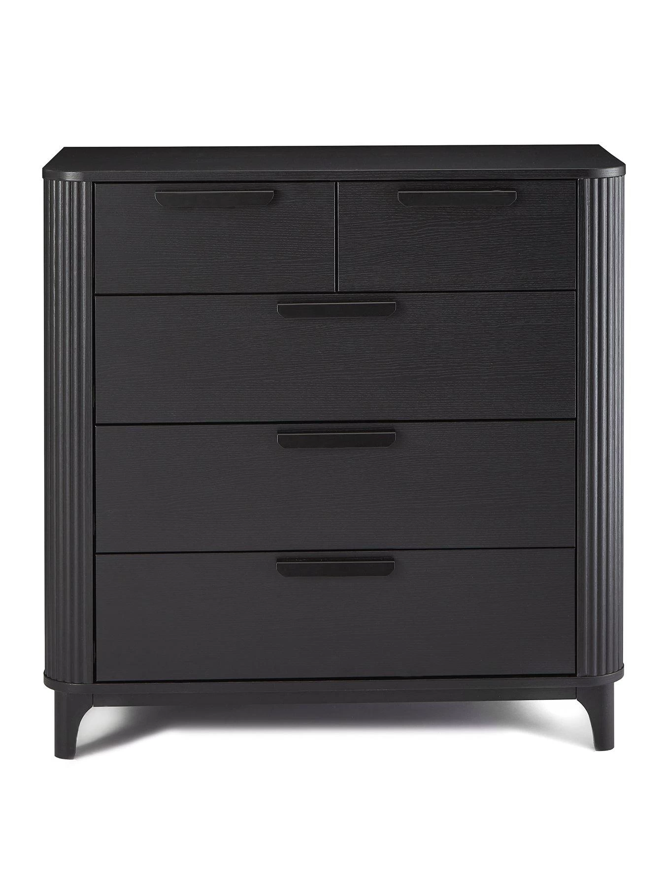 Carina 2 + 3 Drawer Chest - Black 4 Carina 2 + 3 Drawer Chest - Black - Image 2
