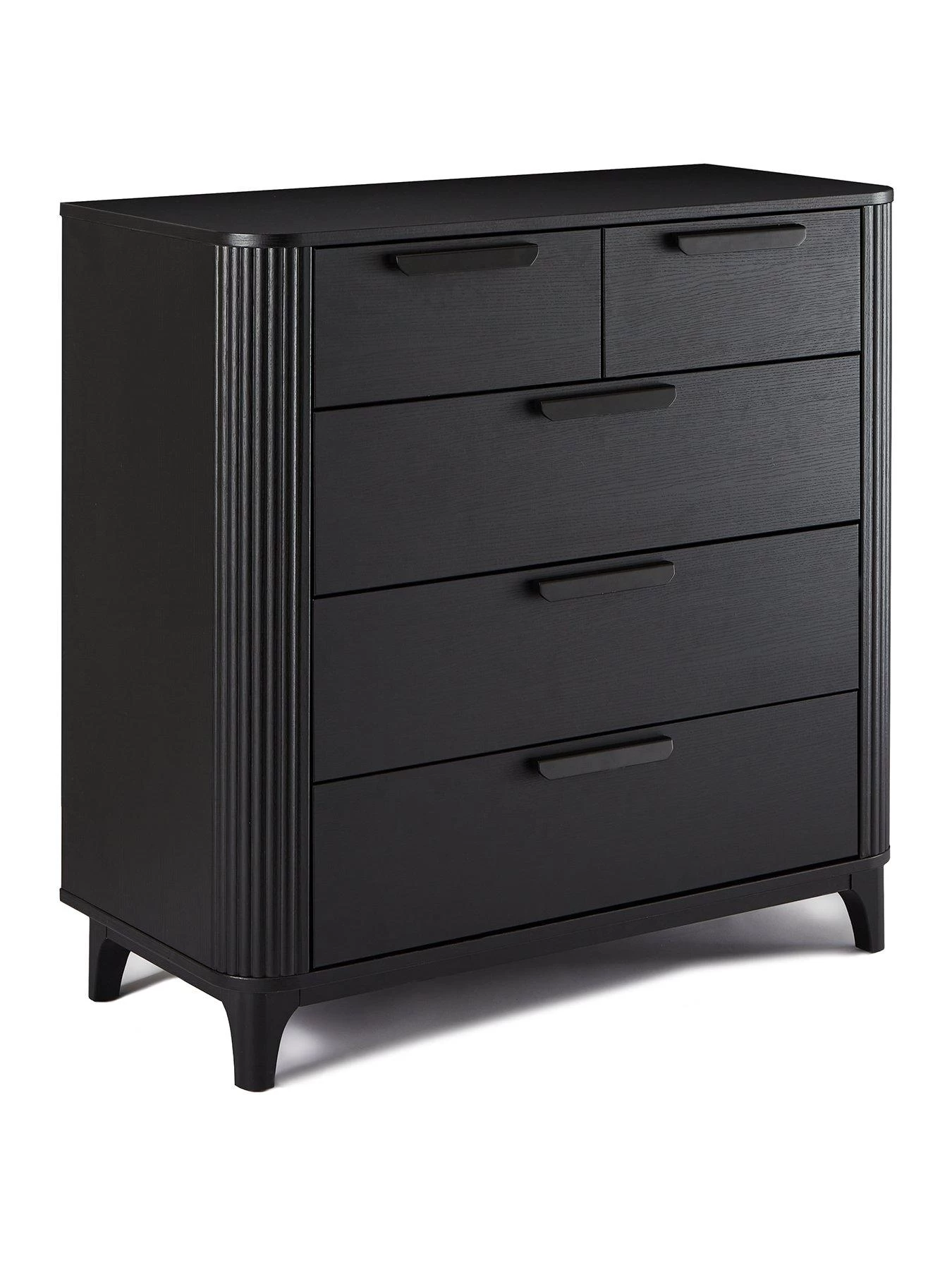 Carina 2 + 3 Drawer Chest - Black 5 Carina 2 + 3 Drawer Chest - Black - Image 3
