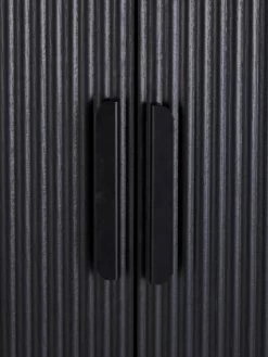 Carina 3 Door Wardrobe - Black -Home Comprehensive VMD93 SQ5 0000000004 BLACK SLd1