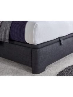 Comer Ottoman Bed With Mattress Options (Buy And SAVE!) -Home Comprehensive VMI4S SQ5 0000000070 DARK GREY SLd1
