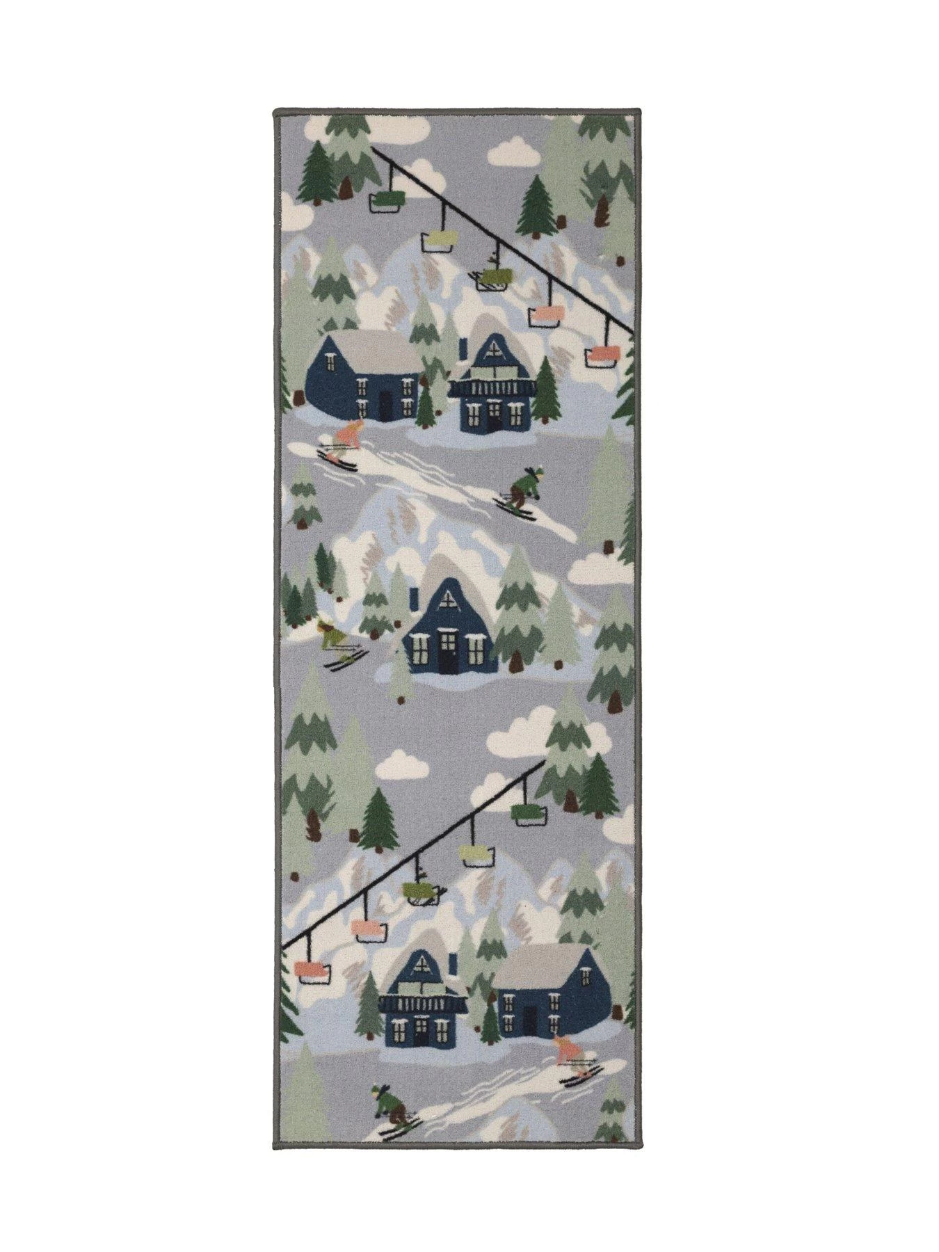 Christmas Ski Lodge Runner 4 Christmas Ski Lodge Runner - Image 2