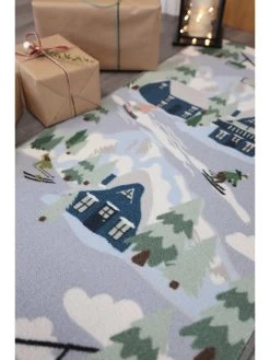 Christmas Ski Lodge Runner 11 Christmas Ski Lodge Runner -Home Comprehensive VMI8P SQ5 0000000005 GREY SLd2