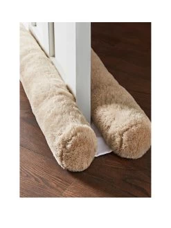 Catherine Lansfield Faux Fur Soft Draught Excluder 9 Catherine Lansfield Faux Fur Soft Draught Excluder -Home Comprehensive VMRQ7 SQ3 0000000003 NATURAL SLa
