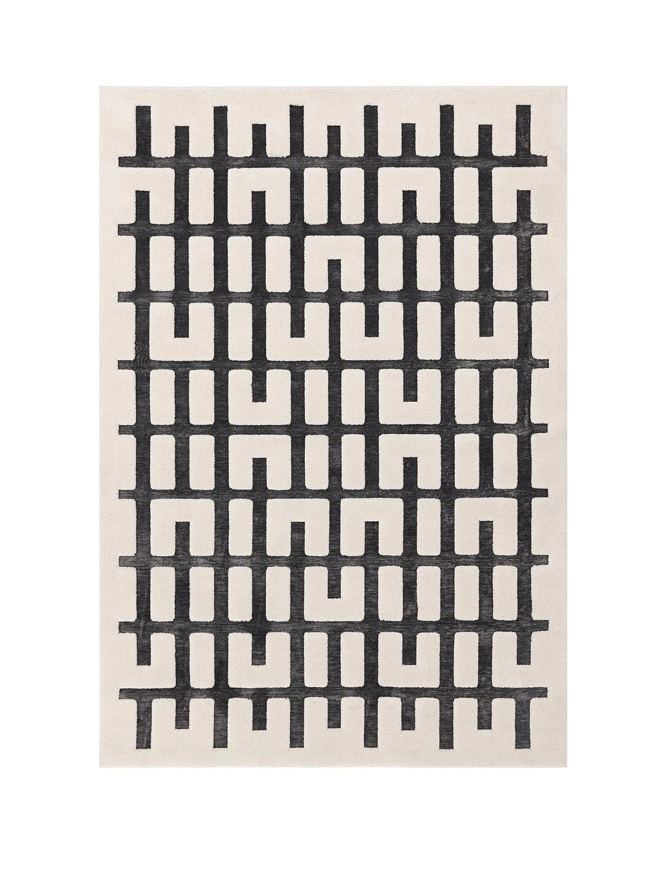 Asiatic Valley Charcoal And Ivory Junction Rug 3 Asiatic Valley Charcoal And Ivory Junction Rug