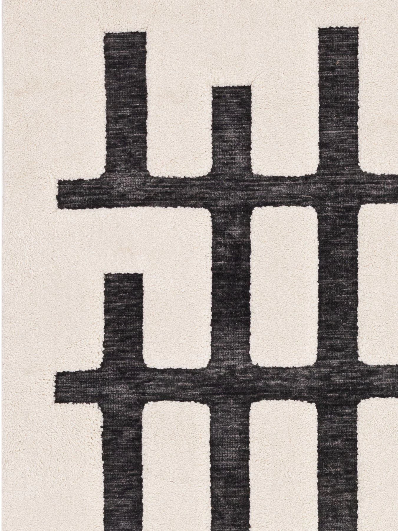 Asiatic Valley Charcoal And Ivory Junction Rug 6 Asiatic Valley Charcoal And Ivory Junction Rug - Image 4