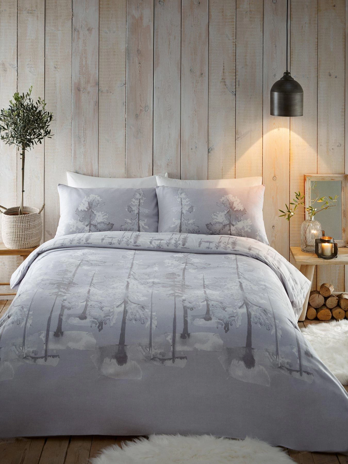 Appletree Alaska Brushed Cotton Duvet Cover Set 3 Appletree Alaska Brushed Cotton Duvet Cover Set