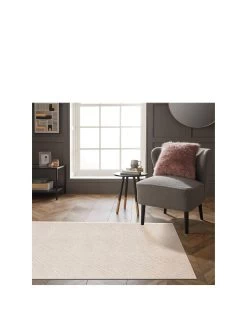 Esselle Blenheim 100% Cream Diamond Rug -Home Comprehensive VNGE7 SQ2 0000000003 NATURAL RSr