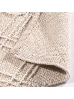 Esselle Blenheim 100% Cream Diamond Rug -Home Comprehensive VNGE7 SQ6 0000000003 NATURAL SLd3