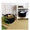 Esselle Beddington Set Of 2 Cotton & Jute Baskets 2 Esselle Beddington Set Of 2 Cotton & Jute Baskets -Home Comprehensive VNGFC SQ1 0000000088 NO COLOR SLf