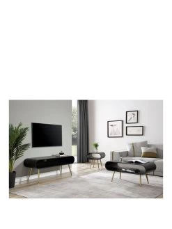 Jual Auckland Tv Stand 9 Jual Auckland Tv Stand -Home Comprehensive VNGSV SQ3 0000000004 BLACK SLa