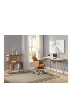 Jual San Francisco Short Bookcase -Home Comprehensive VNGT1 SQ3 0000000006 OAK SLa