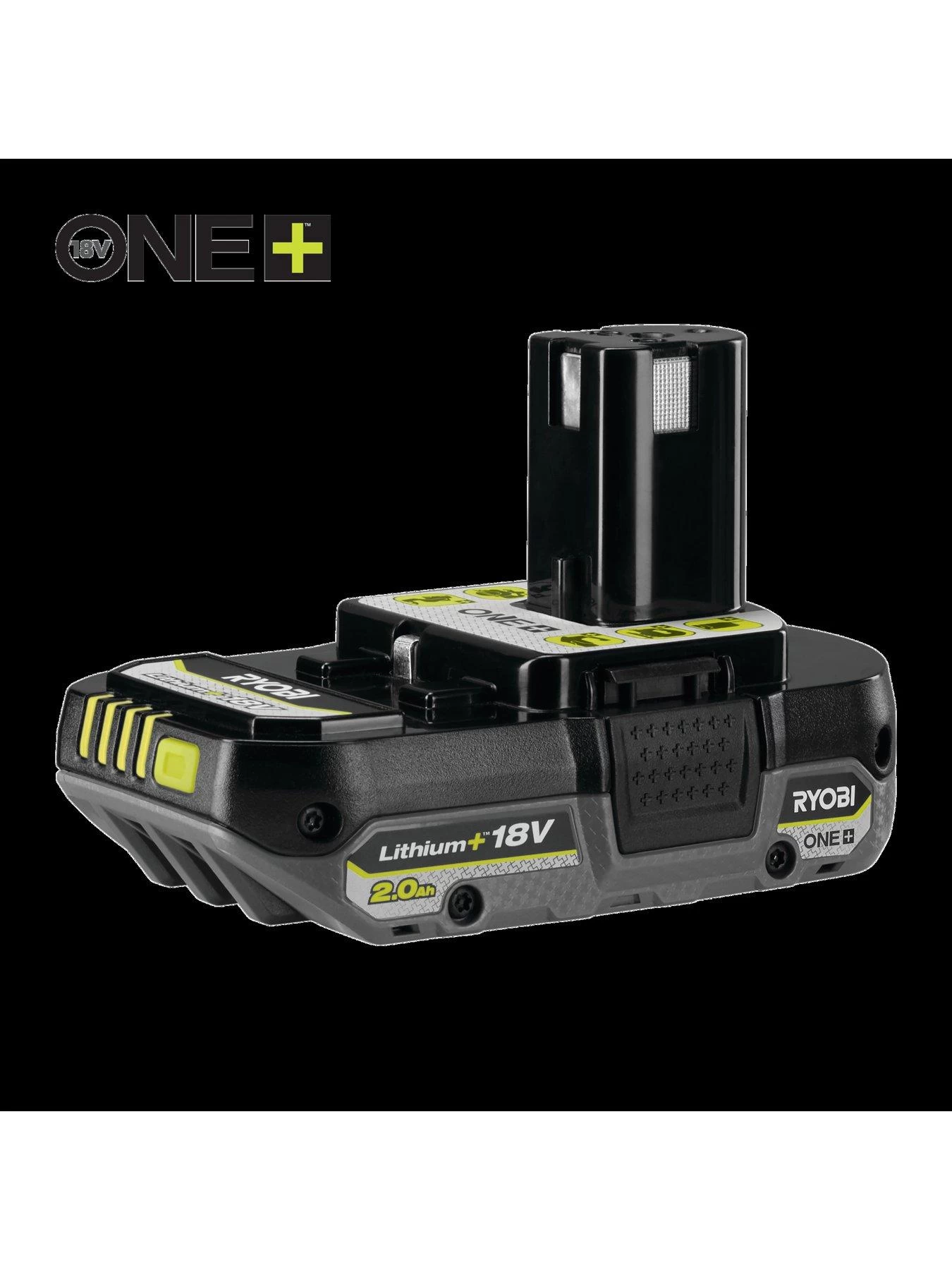 RYOBI RB1820C 18V ONE+ Lithium+ 2.0Ah Compact Battery 4 RYOBI RB1820C 18V ONE+ Lithium+ 2.0Ah Compact Battery - Image 2
