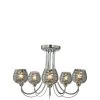 Very Home Lucie 5-Light Flush Ceiling Light -Home Comprehensive VNMAD SQ1 0000000005 GREY SLf