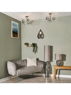 Very Home Lucie 5-Light Flush Ceiling Light -Home Comprehensive VNMAD SQ4 0000000005 GREY SLd1