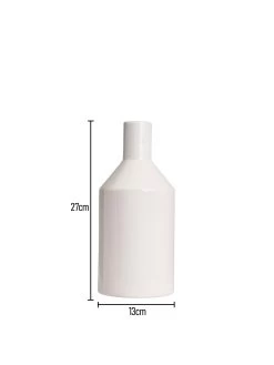 Very Home Bottle Ceramic Vase -Home Comprehensive VNMBE SQ4 0000000067 CREAM SLd2