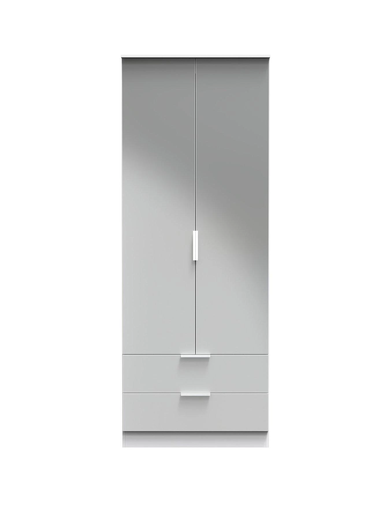 SWIFT Adair Ready Assembled 2 Door 2 Drawer Wardrobe 3 SWIFT Adair Ready Assembled 2 Door 2 Drawer Wardrobe