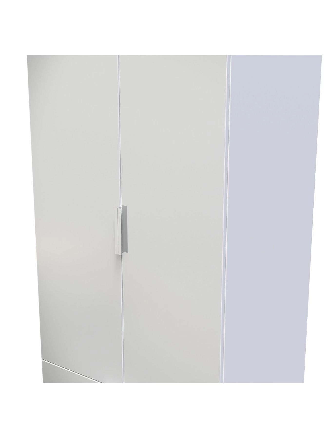 SWIFT Adair Ready Assembled 2 Door 2 Drawer Wardrobe 5 SWIFT Adair Ready Assembled 2 Door 2 Drawer Wardrobe - Image 3