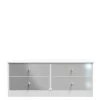 SWIFT Verity Ready Assembled 4 Drawer Bed Box -Home Comprehensive VNOF6 SQ2 0000000563 GREY GLOSS SLf