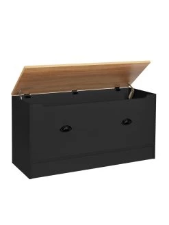 Lloyd Pascal Henley Storage Box -Home Comprehensive VNOG4 SQ4 0000000540 BLACK OAK SLd