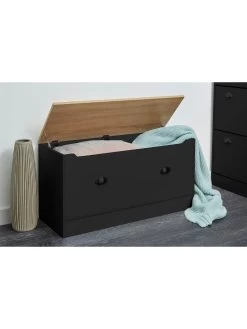 Lloyd Pascal Henley Storage Box -Home Comprehensive VNOG4 SQ6 0000000540 BLACK OAK SLd2