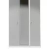 SWIFT Verity Part Assembled 3 Door Mirrored Wardrobe -Home Comprehensive VNOGQ SQ2 0000000563 GREY GLOSS SLf
