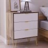 SWIFT Andie Ready Assembled 3 Drawer Chest 2 SWIFT Andie Ready Assembled 3 Drawer Chest -Home Comprehensive VNOIY SQ1 0000000013 WHITE RSr