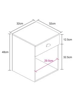 Lloyd Pascal Henley 1 Draw Bedside With Cup Handles 10 Lloyd Pascal Henley 1 Draw Bedside With Cup Handles -Home Comprehensive VNOJM SQ4 0000000540 BLACK OAK SLd