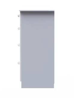 SWIFT Lumiere Ready Assembled 4 Drawer Deep Chest With Led Lights 11 SWIFT Lumiere Ready Assembled 4 Drawer Deep Chest With Led Lights -Home Comprehensive VNOJS SQ6 0000000559 WHITE GLOSS SLd2