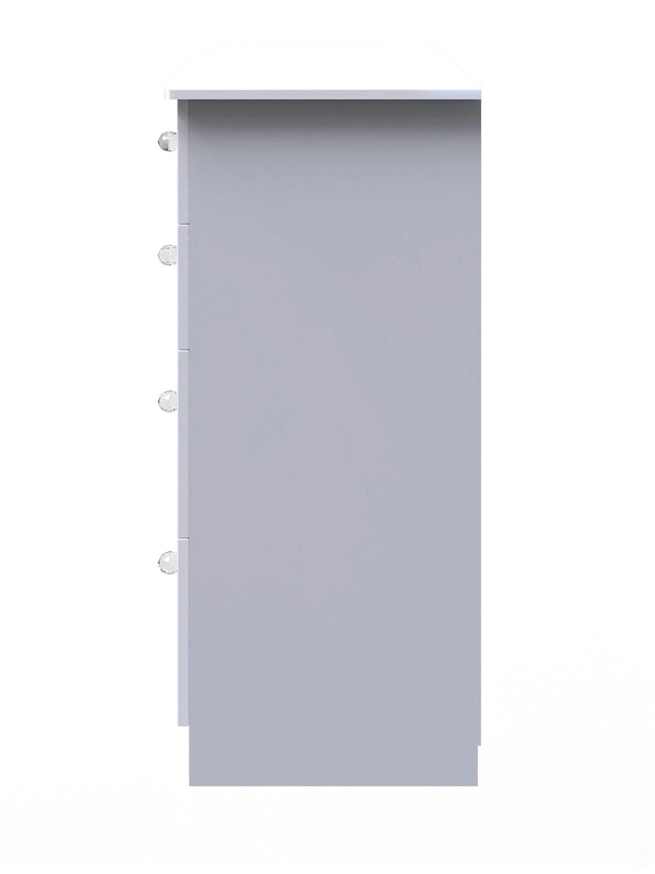 SWIFT Lumiere Ready Assembled 4 Drawer Deep Chest With Led Lights 7 SWIFT Lumiere Ready Assembled 4 Drawer Deep Chest With Led Lights - Image 5