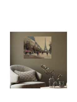 The Art Group Time Out In Paris Canvas