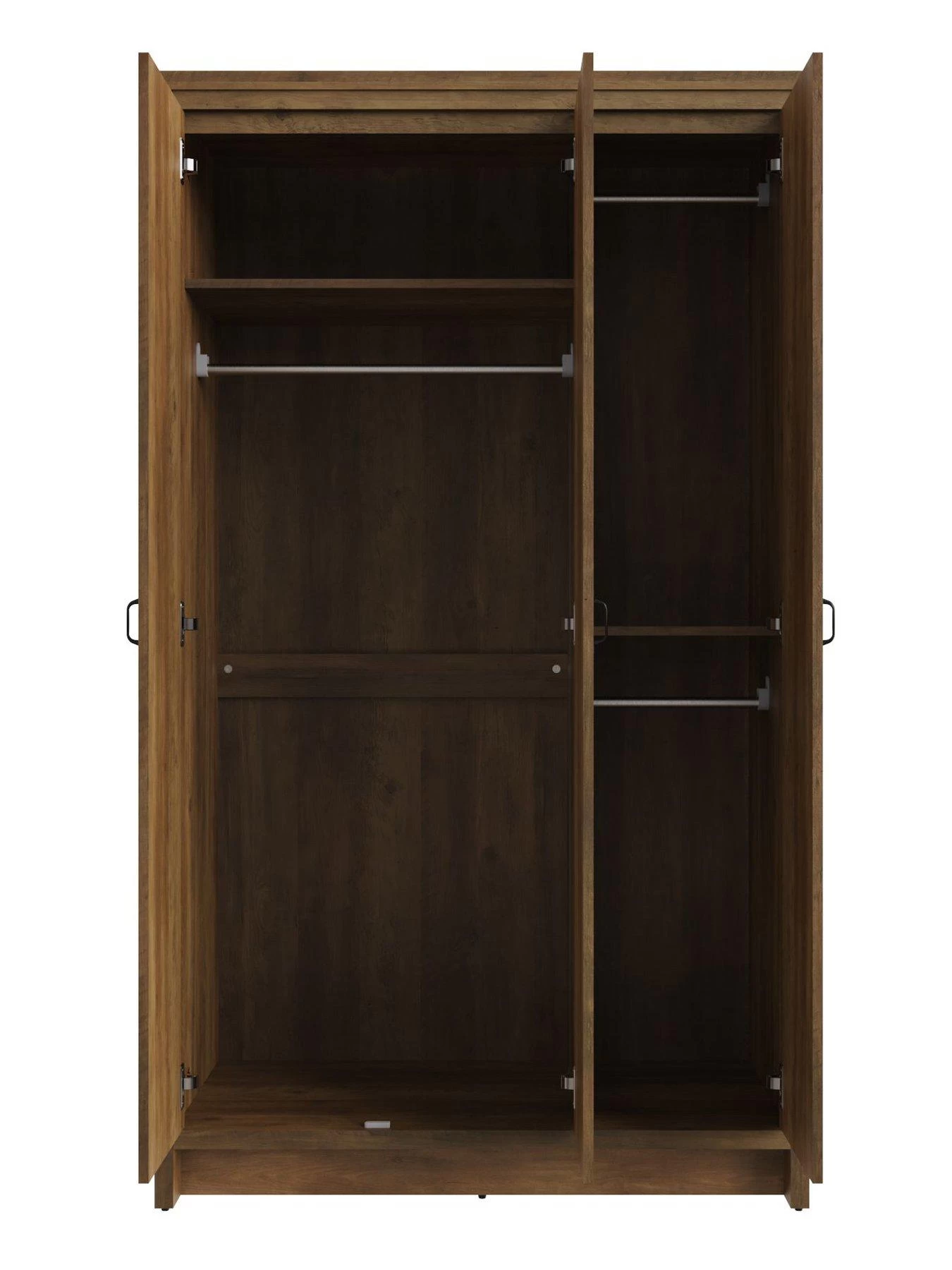GFW Boston 3 Door Wardrobe - Oak 6 GFW Boston 3 Door Wardrobe - Oak - Image 4