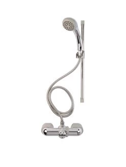 Croydex Chrome Bath And Shower Mixer Set