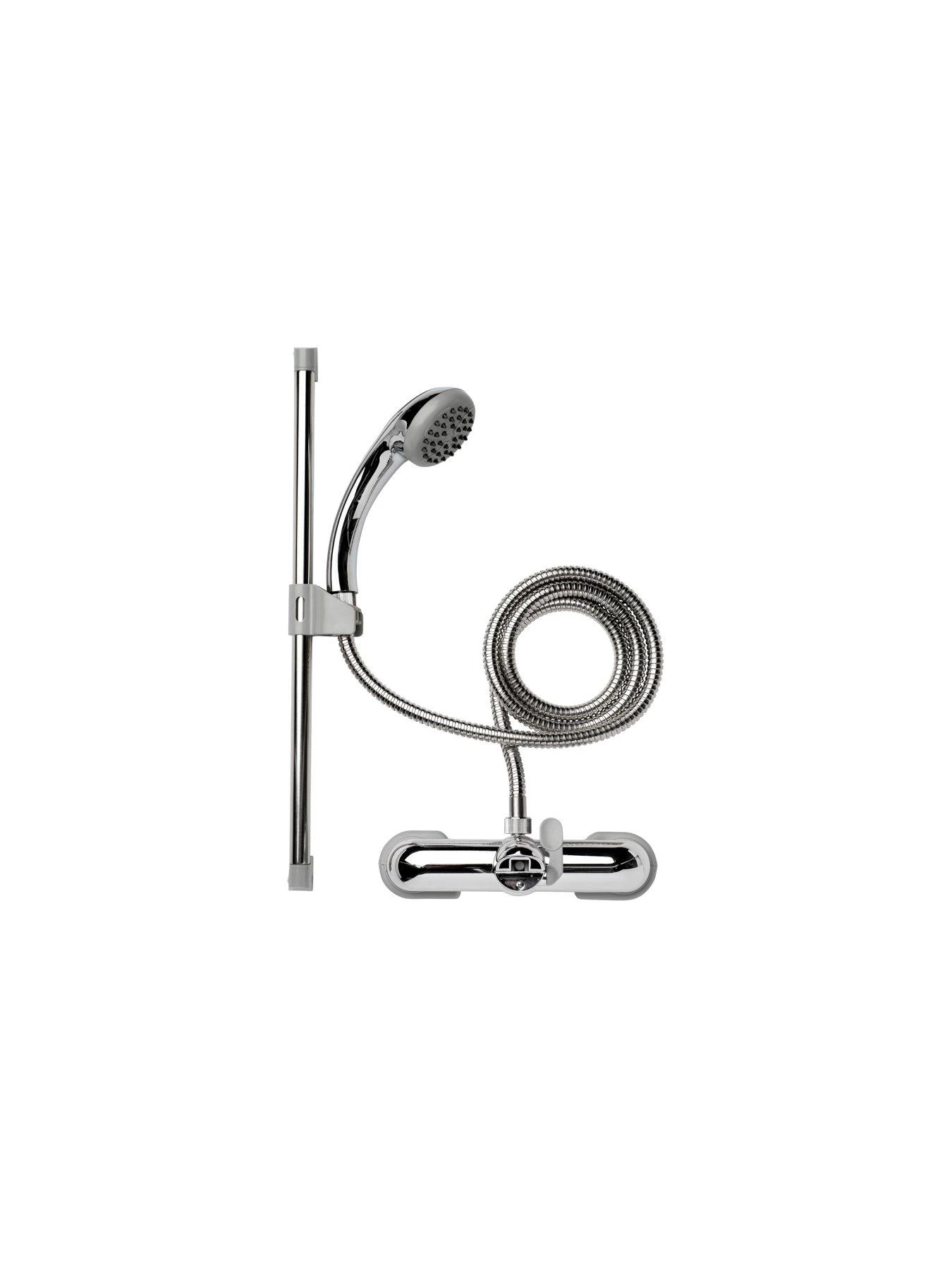 Croydex Chrome Bath And Shower Mixer Set 4 Croydex Chrome Bath And Shower Mixer Set - Image 2