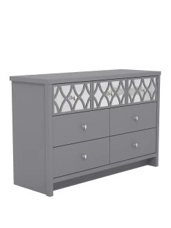 GFW Arianna 3 + 4 Chest Of Drawers 11 GFW Arianna 3 + 4 Chest Of Drawers -Home Comprehensive VO4P1 SQ3 0000000005 GREY SLa