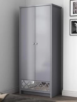 GFW Arianna 2 Door, 1 Drawer Wardrobe